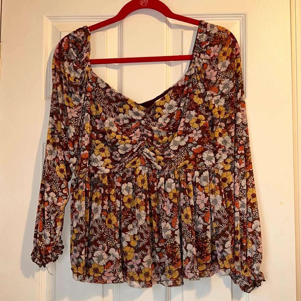 A beautiful soul long sleeve top